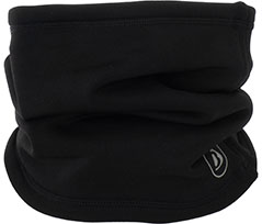 Bergson GEYSIR | Damen | Herren Thermo-Fleece Schlauchschal,  warm, elastisch - schwarz