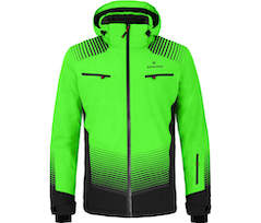 Bergson TAAVI | Herren Skijacke,  warm wattiert, wasserdicht \(20000 mm\) - Gecko gr�n