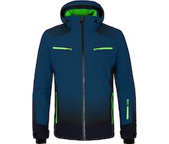 Bergson TAAVI | Herren Skijacke,  warm wattiert, wasserdicht \(20000 mm\) - poseidon blau