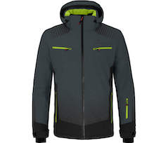 Bergson TAAVI | Herren Skijacke,  warm wattiert, wasserdicht \(20000 mm\) - dunkel grau