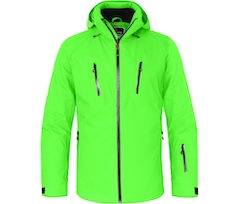 Bergson RESO 2 | Herren Skijacke,  warm wattiert, wasserdicht \(20.000 mm\) - Gecko gr�n
