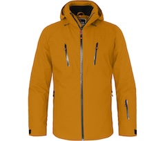 Bergson RESO 2 | Herren Skijacke,  warm wattiert, wasserdicht \(20.000 mm\) - gold