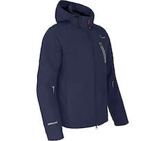 Bergson MOORE | Herren Rad-Regenjacke,  Netzfutter, 12000 mm Wassers�ule - peacoat blau