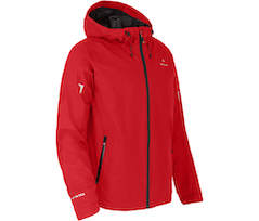 Bergson EGGEN | Herren Regenjacke,  Netzfutter, 12000 mm Wassers�ule - salsarot