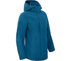 Bergson JUKKA light |� | Herren Regen-Parka,  gef�ttert, wasserdicht, atmungsaktiv - Saphir blau