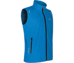 Bergson EGGEN Weste | Herren Regenweste,  Netzfutter, 12000 mm Wassers�ule - blau