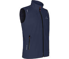 Bergson EGGEN Weste | Herren Regenweste,  Netzfutter, 12000 mm Wassers�ule - peacoat blau