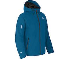 Bergson EGGEN THERMO | Herren Regenjacke,  leicht wattiert, 12000 mm Wassers�ule - Saphir blau