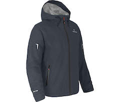 Bergson EGGEN THERMO | Herren Regenjacke,  leicht wattiert, 12000 mm Wassers�ule - dunkel grau