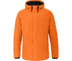 Bergson JUKKA | Herren Winter-Parka,  warm wattiert, wasserdicht, atmungsaktiv - orange