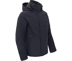 Bergson KAJAANI 3in1 Doppeljacke | Herren Regenjacke,  wasserdicht, mit Innen-Steppjacke - Nacht blau