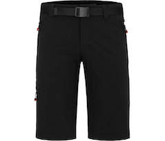 Bergson REDWOOD BERMUDA | Herren Wandershorts,  vielseitig, pflegeleicht - schwarz