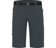 Bergson REDWOOD BERMUDA | Herren Wandershorts,  vielseitig, pflegeleicht - dunkel grau