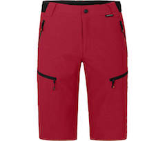 Bergson LEBIKO Bermuda | Herren Wandershorts,  robust, elastisch - rot