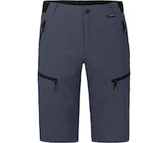Bergson LEBIKO Bermuda | Herren Wandershorts,  robust, elastisch - grau/blau