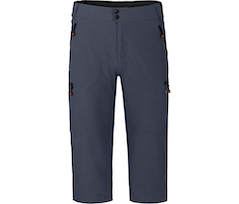 Bergson PATTI Capri | Herren 3/4 Radhose,  bielastisch, strapazierf�hig - grau/blau