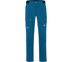 Bergson BOGONG | Herren Wanderhose,  vielseitig, viele Taschen - Saphir blau