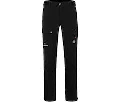 Bergson BOGONG | Herren Wanderhose,  vielseitig, viele Taschen - schwarz