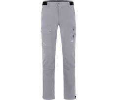 Bergson BOGONG | Herren Wanderhose,  vielseitig, viele Taschen - hellgrau