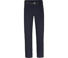 Bergson VARBERG | Herren Winter Softshellhose,  robust, Innenfleece recycelt - Nacht blau