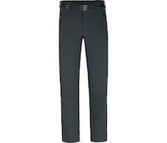 Bergson VARBERG | Herren Winter Softshellhose,  robust, Innenfleece recycelt - dunkel grau