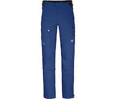 Bergson FROSLEV COMFORT | Herren Wanderhose,  recycelt, elastisch, 7 Taschen - blau