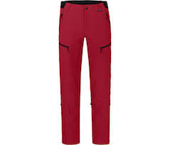 Bergson LEBIKO | Herren Wanderhose,  robust, elastisch - rot