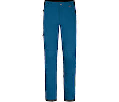 Bergson KALLE COMFORT Zipp-Off | Herren Softshellhose,  winddicht, strapazierf�hig - Saphir blau