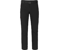 Bergson ALASKO | Herren Winter Wanderhose,  elastisch, warm, gef�ttert - schwarz