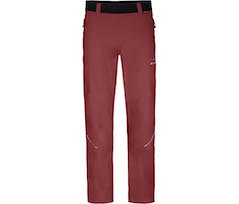 Bergson SEETH | Herren \(�ber-\) Regenhose,  Netzfutter, recycelt, 20000 mm Wassers�ule - rot braun