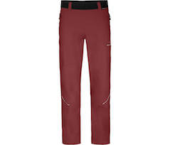 Bergson SEETH Thermo | Herren \(�ber-\) Regenhose,  leicht wattiert, recycelt, 20000 mm Wassers�ule - rot braun