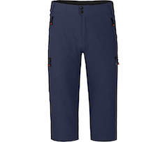 Bergson PORVOO Capri | Herren 3/4 Radhose, 2 in 1 \(mit gepolsterter Innenhose\),  robust, elastisch - peacoat blau