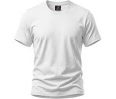 Bergson DEV | Herren PREMIUM T-Shirt,  reine Baumwolle, 175 g/qm - wei�