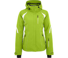 Bergson SNOWTASTIC | Damen Skijacke,  wattiert, 20000mm Wassers�ule - lime gr�n