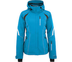 Bergson SNOWTASTIC | Damen Skijacke,  wattiert, 20000mm Wassers�ule - Ozean blau