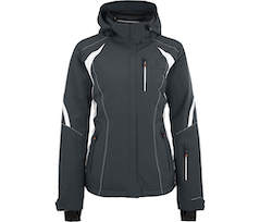 Bergson SNOWTASTIC | Damen Skijacke,  wattiert, 20000mm Wassers�ule - dunkel grau