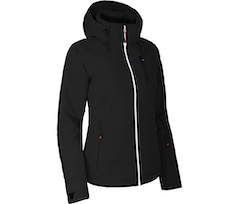 Bergson NICE | Damen Skijacke,  wattiert, 20000 mm Wassers�ule - schwarz