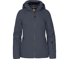 Bergson RANUA | Damen Skijacke & Winterjacke,  wattiert, recycelt, 20000 mm Wassers�ule - grau/blau