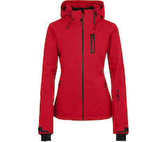 Bergson NICE light | Damen Skijacke & Outdoorjacke,  gef�ttert, 20000 mm Wassers�ule - China rot