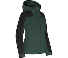 Bergson KURRIKA | Damen Regenjacke,  Netzfutter, 20000 mm Wassers�ule - dunkel gr�n