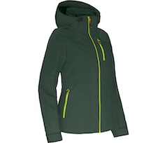 Bergson KURRIKA | Damen Regenjacke,  Netzfutter, 20000 mm Wassers�ule - dunkelgr�n