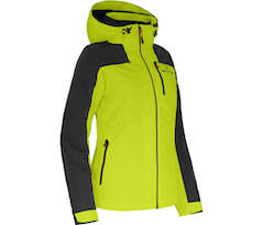 Bergson KURRIKA | Damen Regenjacke,  Netzfutter, 20000 mm Wassers�ule - leuchtend gr�n