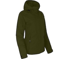 Bergson ROCKRIDER | Damen Regenjacke,  Netzfutter, 12000 mm Wassers�ule - dunkel gr�n