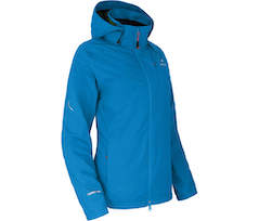Bergson VALDIVIA | Damen Rad-Regenjacke,  Netzfutter, 12000 mm Wassers�ule - blau