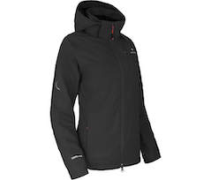 Bergson VALDIVIA | Damen Rad-Regenjacke,  Netzfutter, 12000 mm Wassers�ule - schwarz