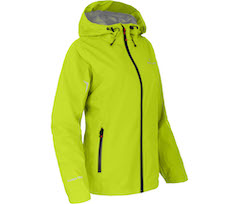 Bergson HELLI | Damen Regenjacke,  Netzfutter, 12000 mm Wassers�ule - leuchtend gr�n