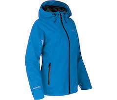 Bergson HELLI | Damen Regenjacke,  Netzfutter, 12000 mm Wassers�ule - blau