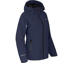 Bergson HELLI | Damen Regenjacke,  Netzfutter, 12000 mm Wassers�ule - peacoat blau