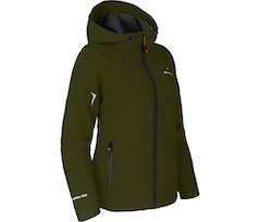 Bergson HELLI THERMO | Damen Regenjacke,  leicht wattiert, 12000 mm Wassers�ule - dunkel gr�n