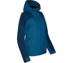 Bergson KURRIKA THERMO | Damen Regenjacke,  leicht wattiert, 20000 mm Wassers�ule - Saphir blau